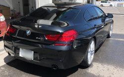 ＢＭＷ640のサイドステップ修理