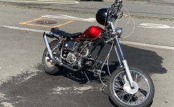 バイクのパーツ塗装