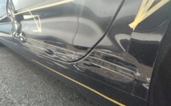 アウディＡ３の鈑金修理