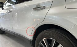 80ハリアーのキズ修理