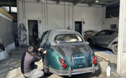 光岡ビュートの仕上げ