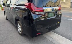 個人タクシーの修理