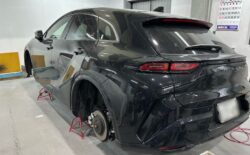 アルミホイールの修理