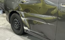 大変だったプリウスの鈑金修理